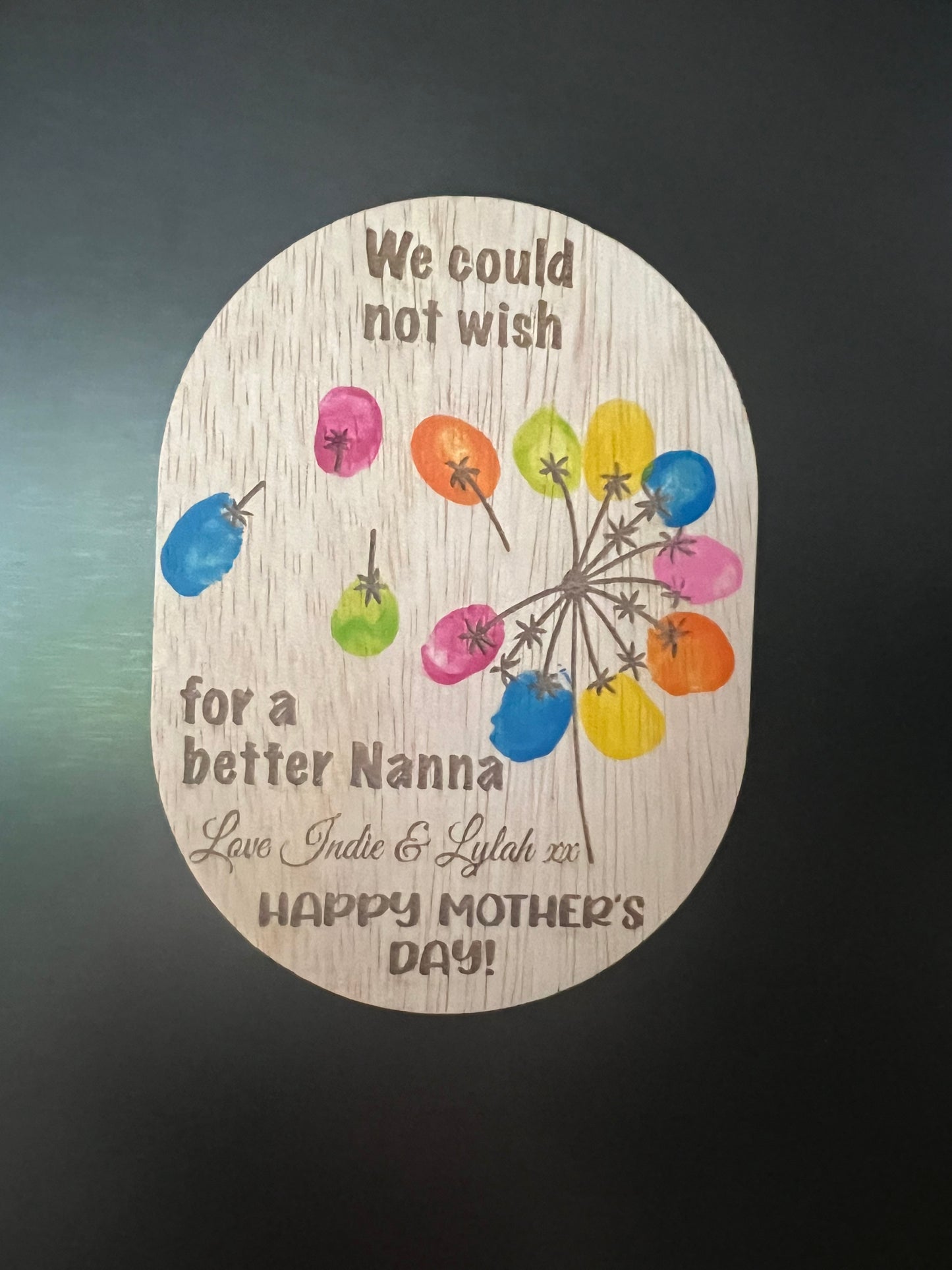Mother’s Day Fingerprint Magnet