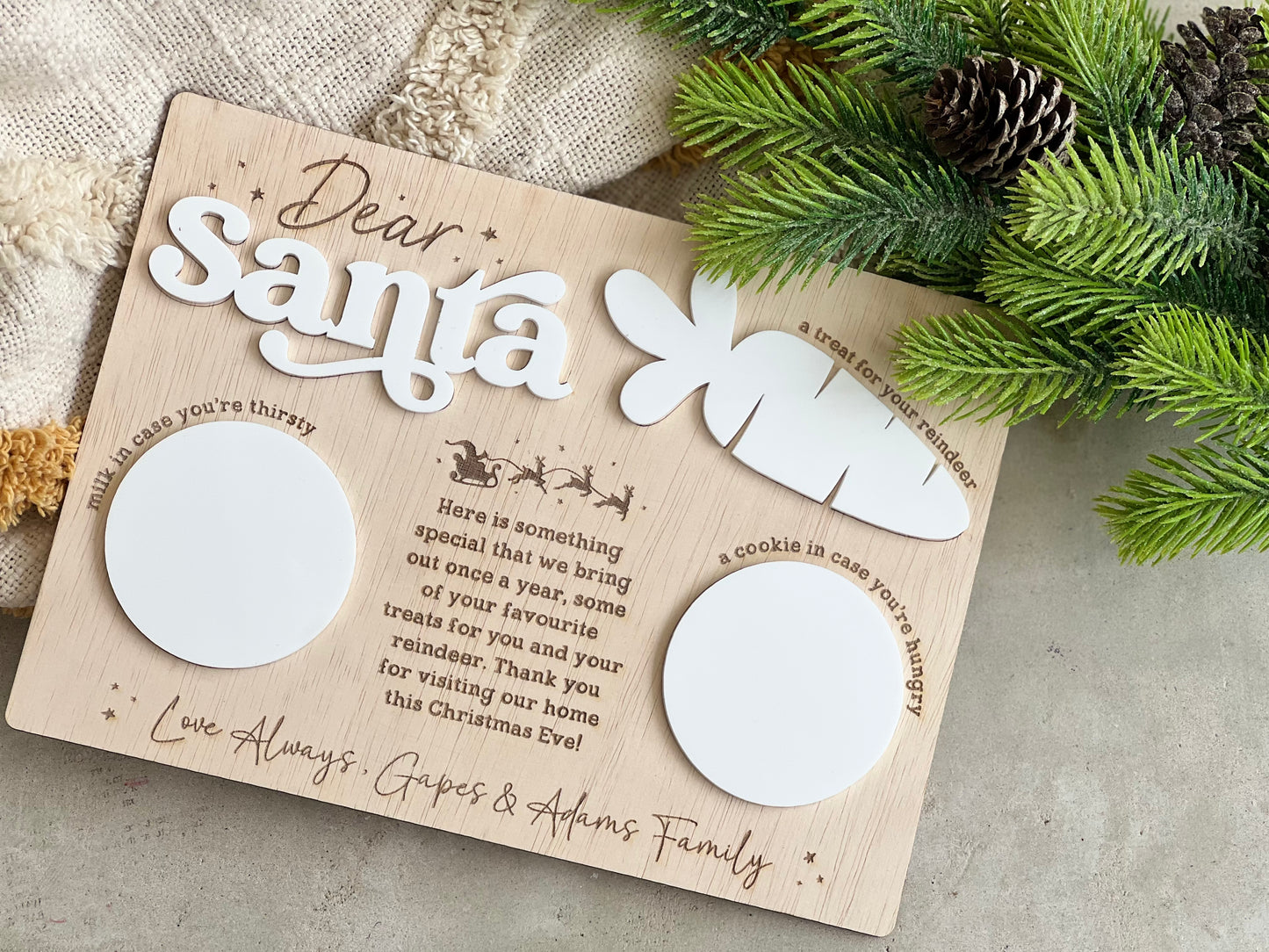 Santa Treat Tray