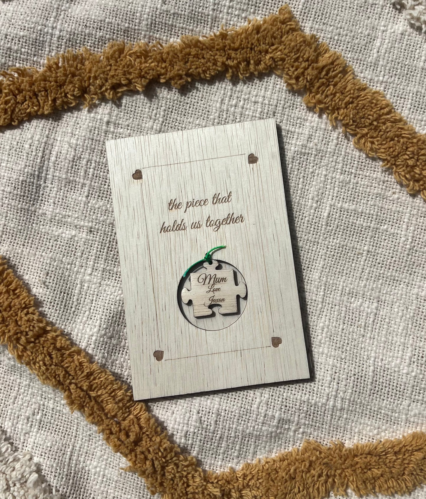 Mother’s Day Puzzle Plaque