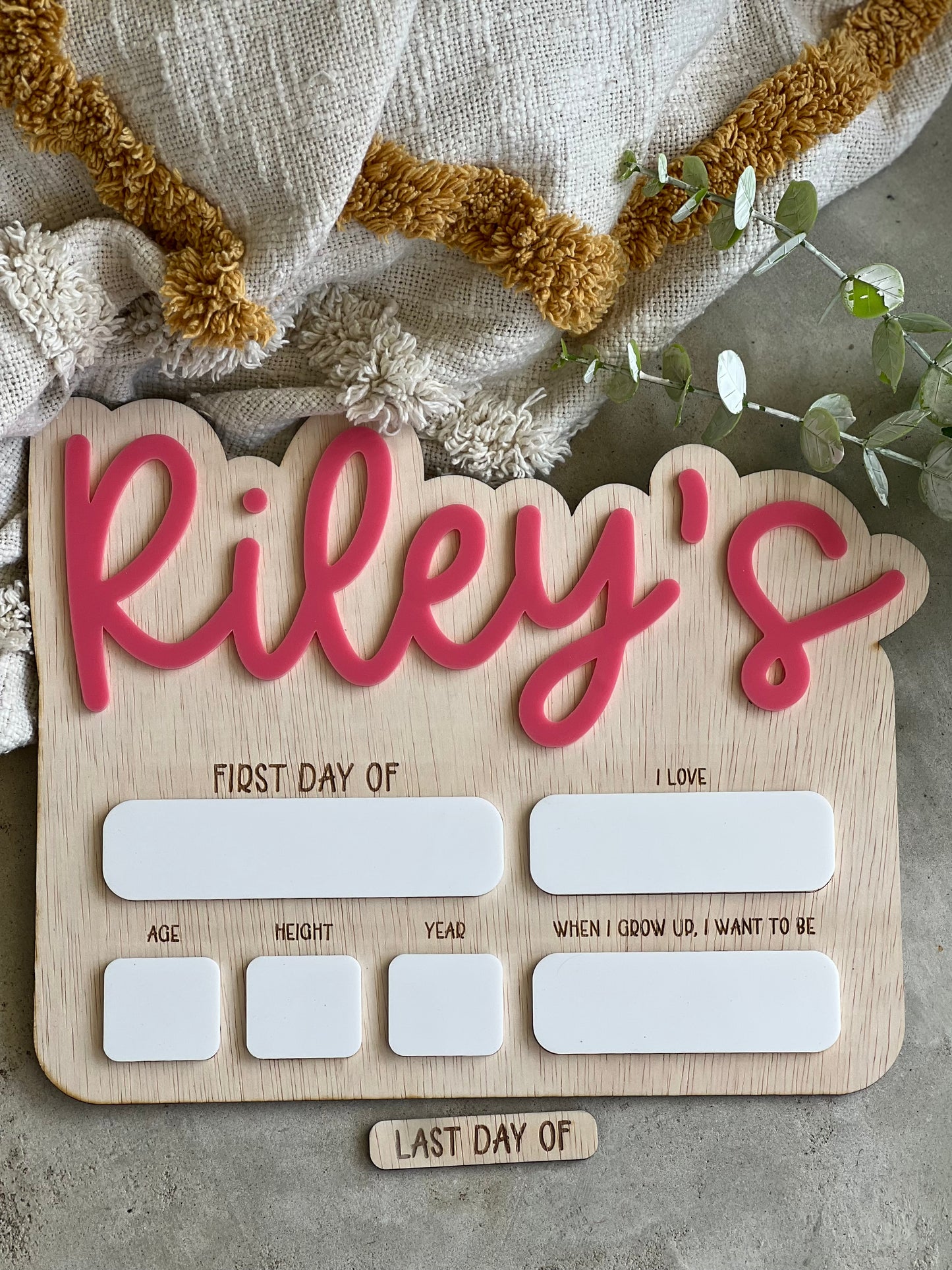 Back to School Board