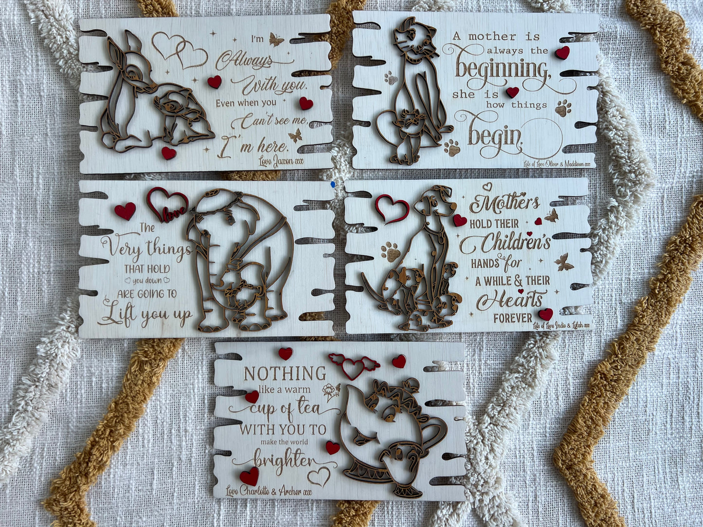 Mother’s Day Quote Plaques