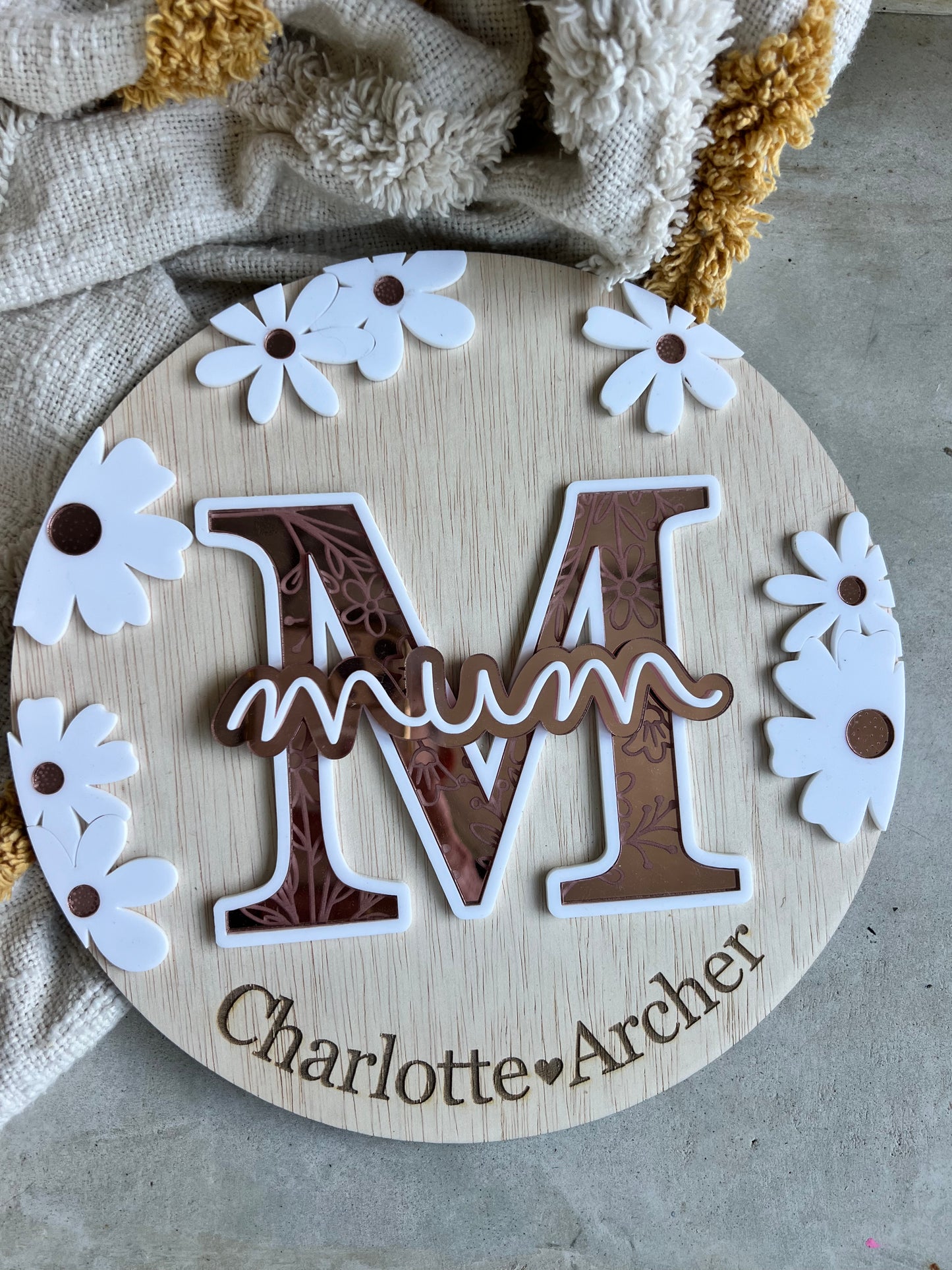 Mum Plaque