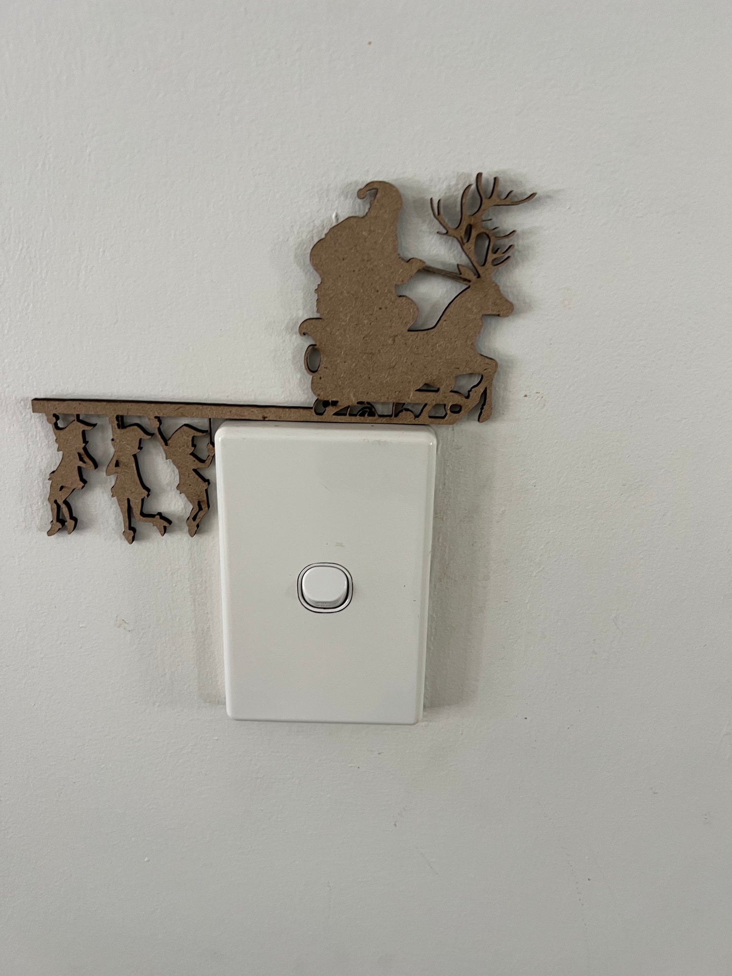 Christmas Unpainted Light Switch Hangers