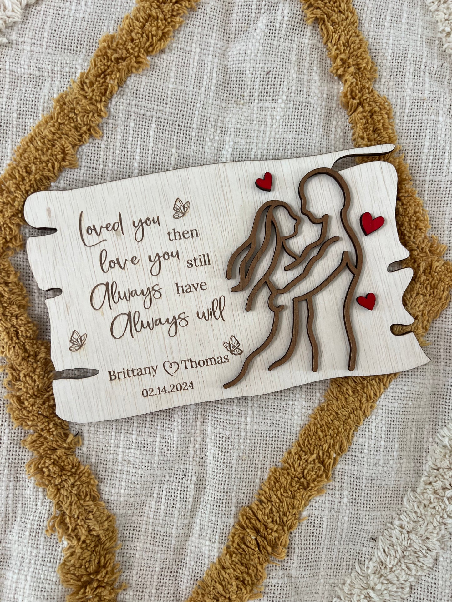 Valentine’s Day Plaque