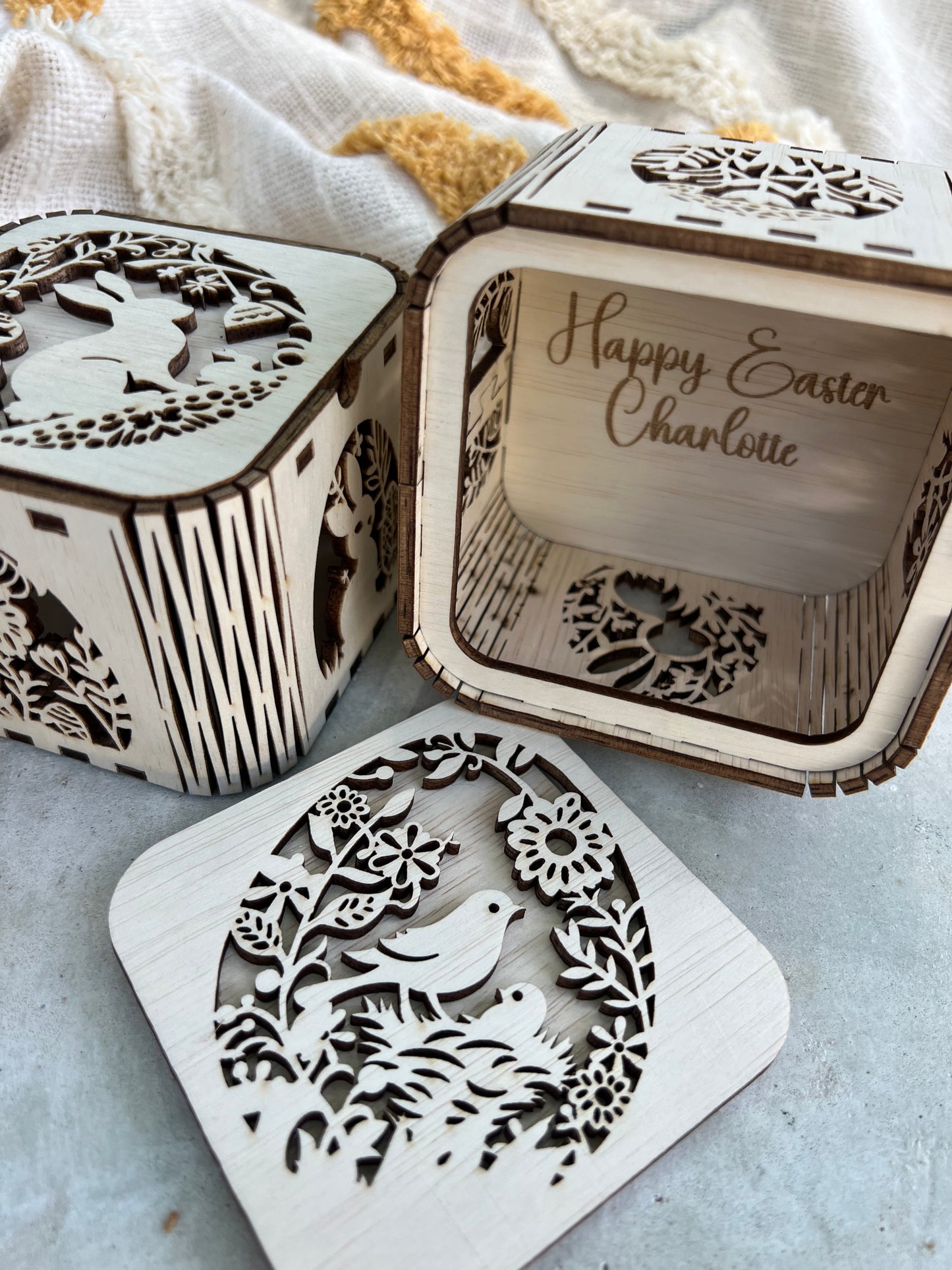 Wooden Easter Boxes