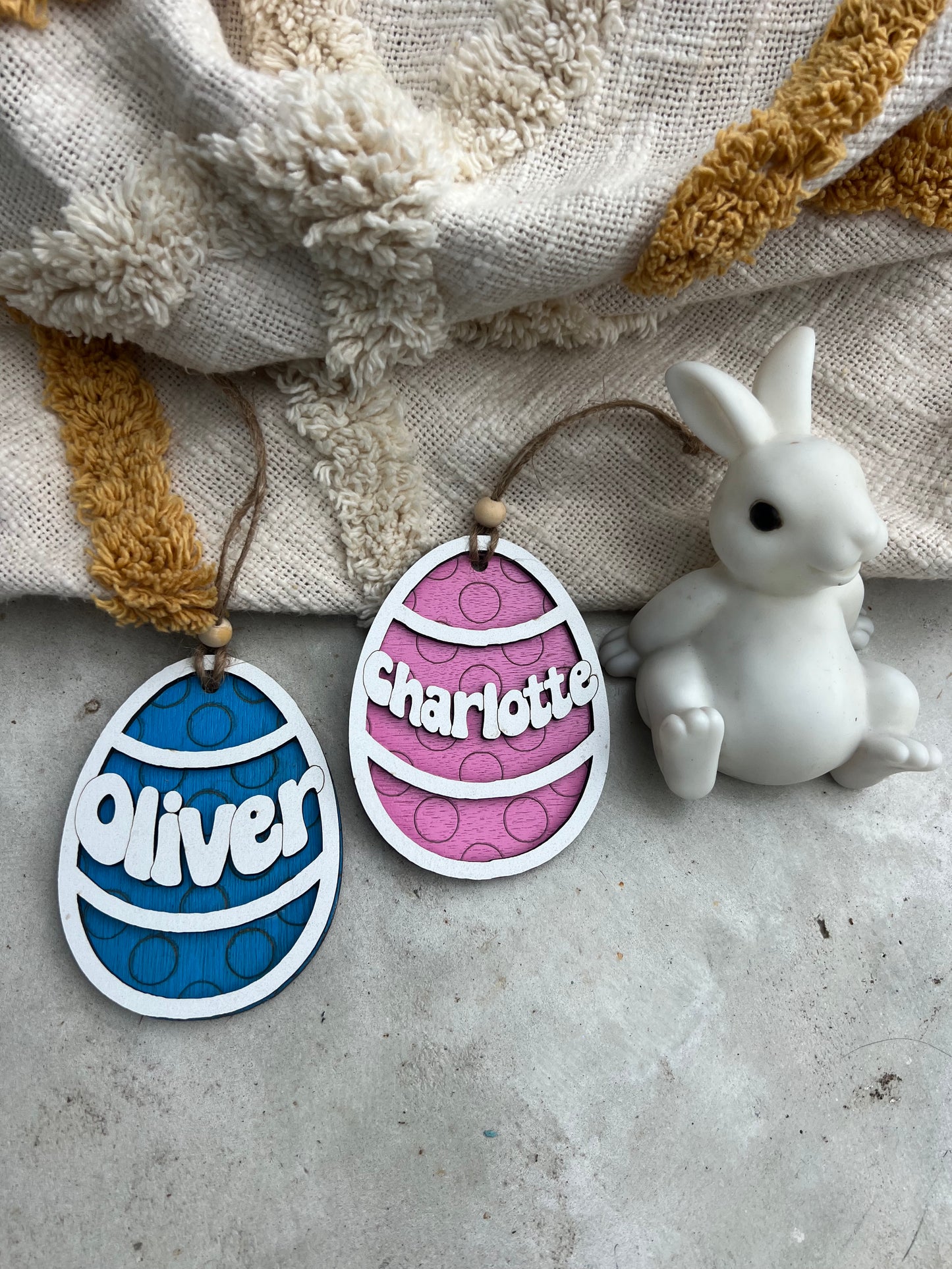 Personalised Easter Egg Tag