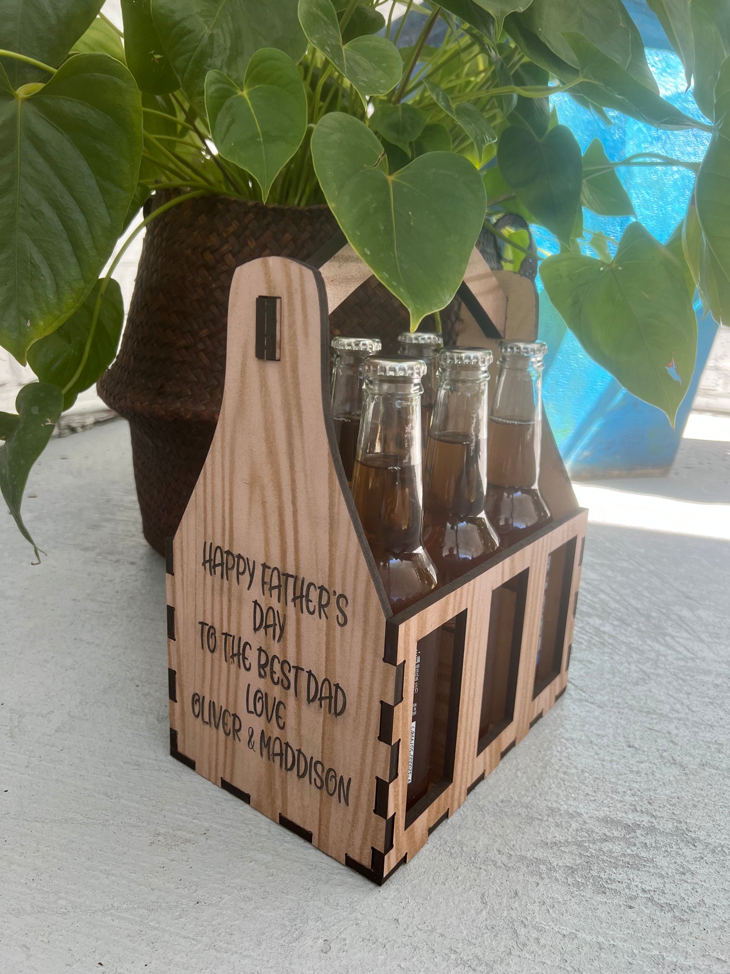 Father's Day 6 pack Caddy