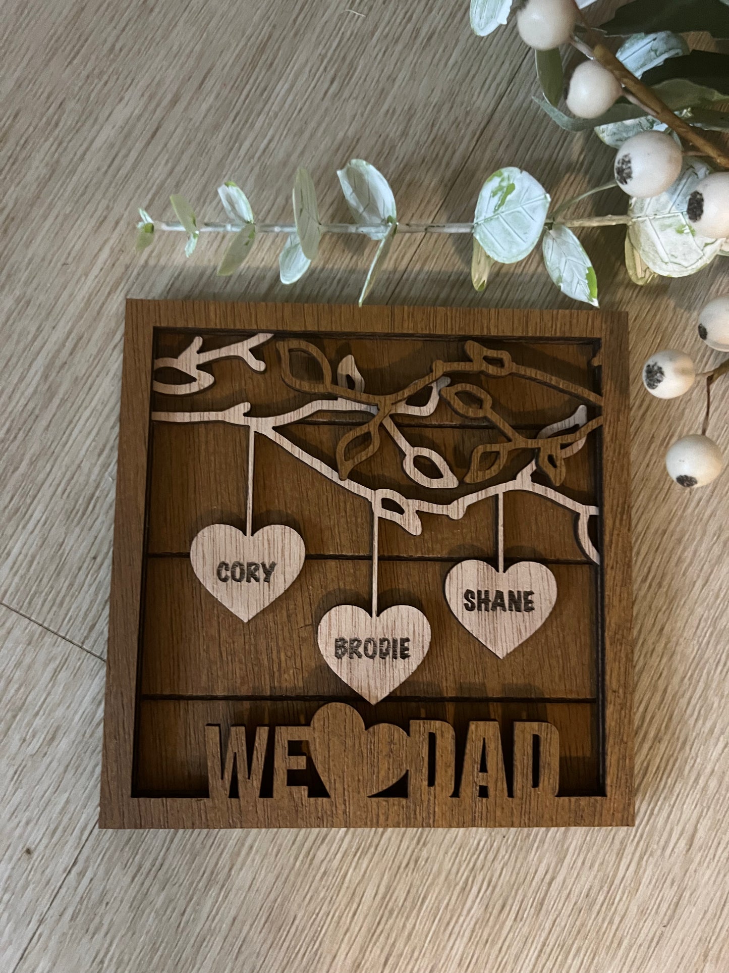 Personalised Father's Day Frame