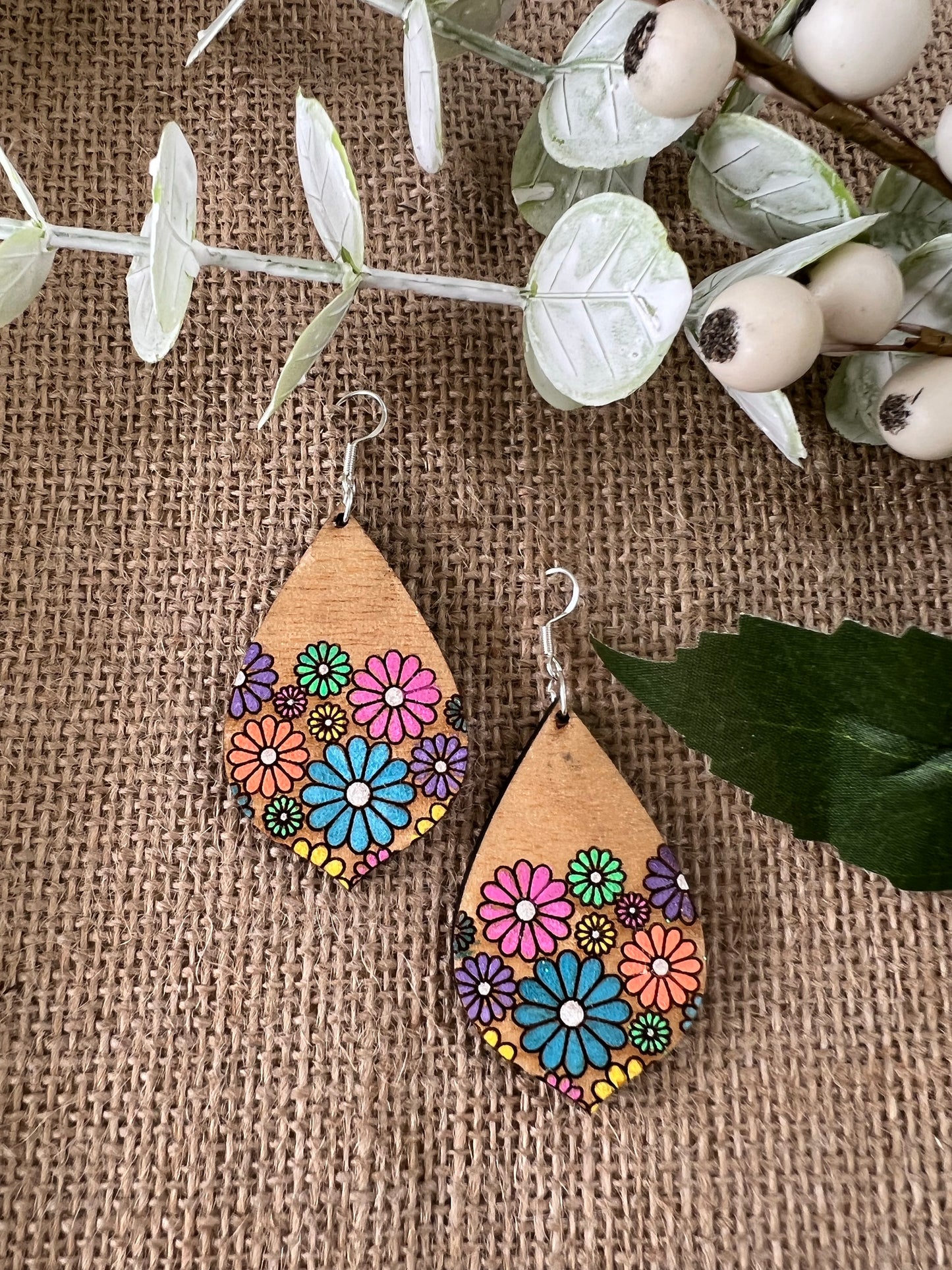 Hand Painted Earrings