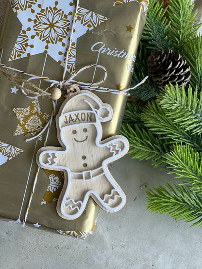 Personalised Gingerbread Tags