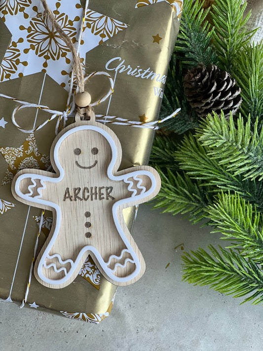 Personalised Gingerbread Tags