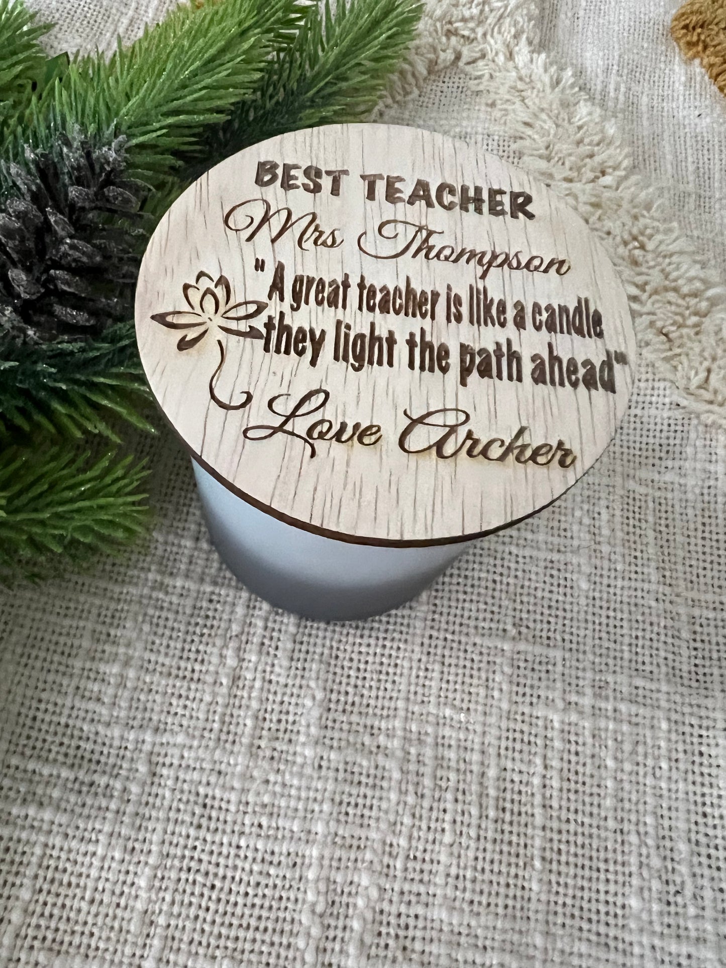 Best Teacher Candles