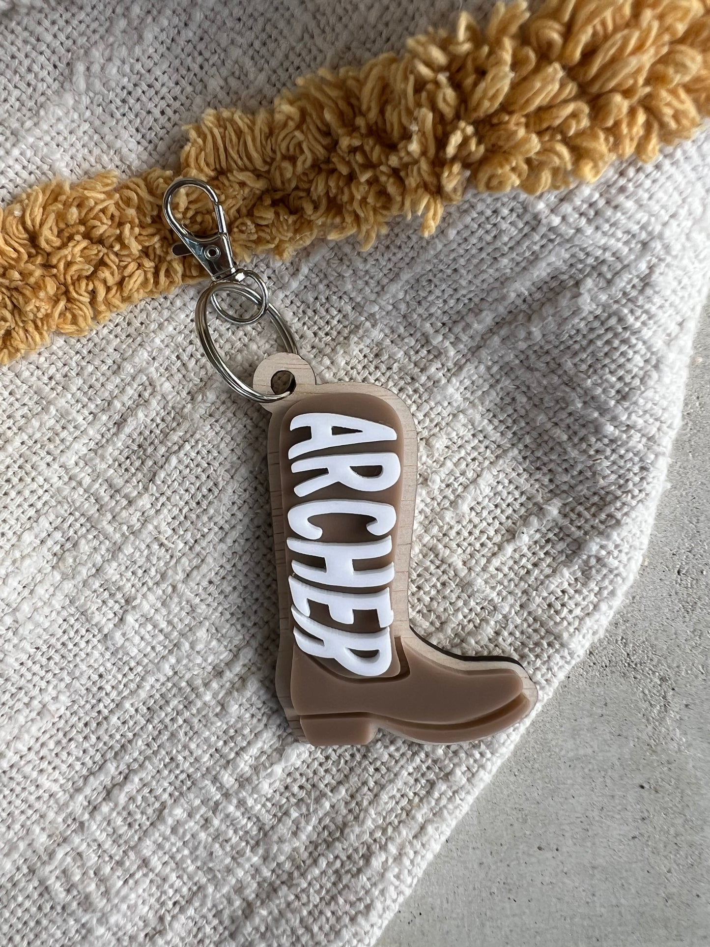 Cowboy/Cowgirl Keychains