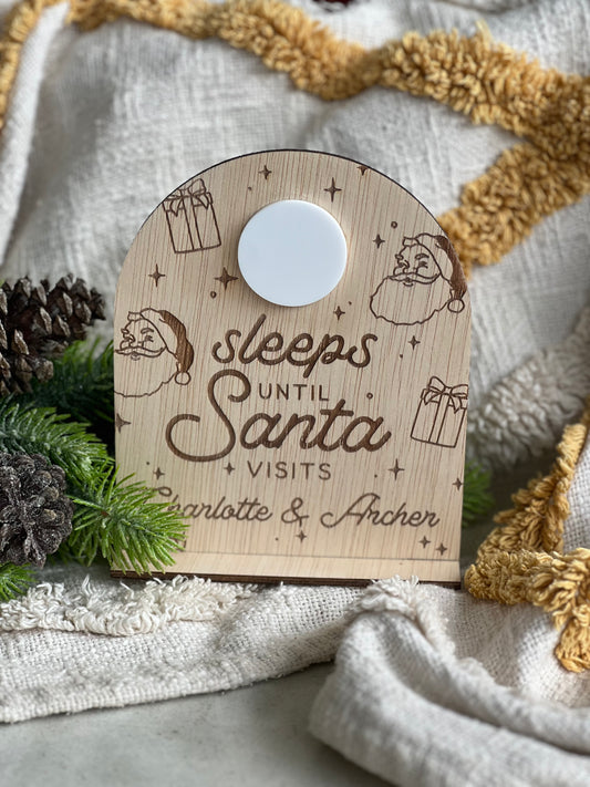 Personalised Sleeps until Santa Visits