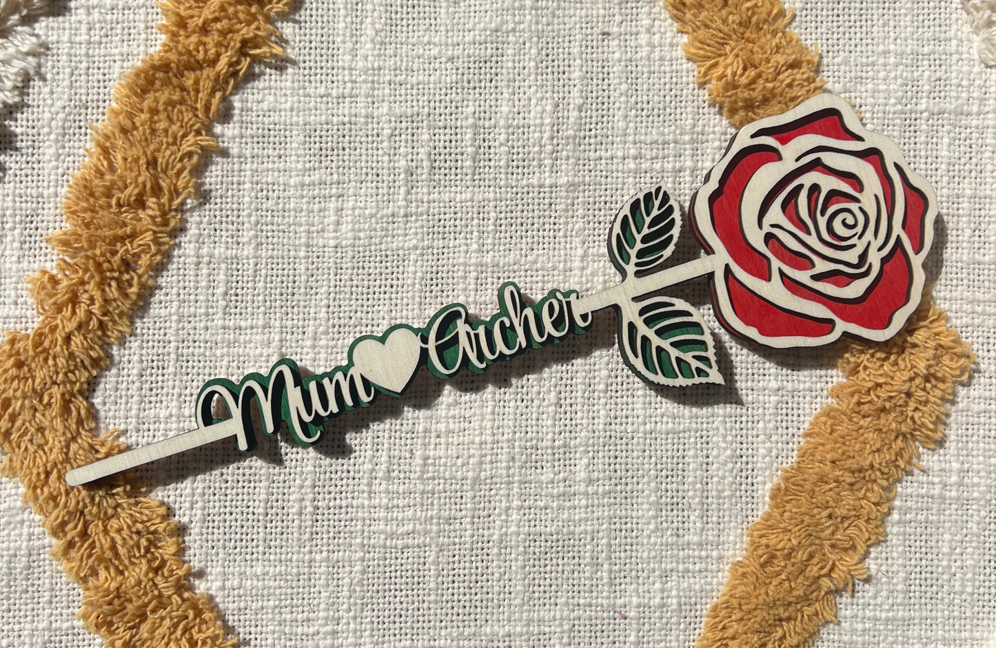 Personalised Rose