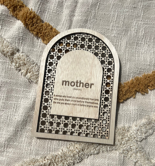 Mother’s Day , Meaning of Mother Plaque