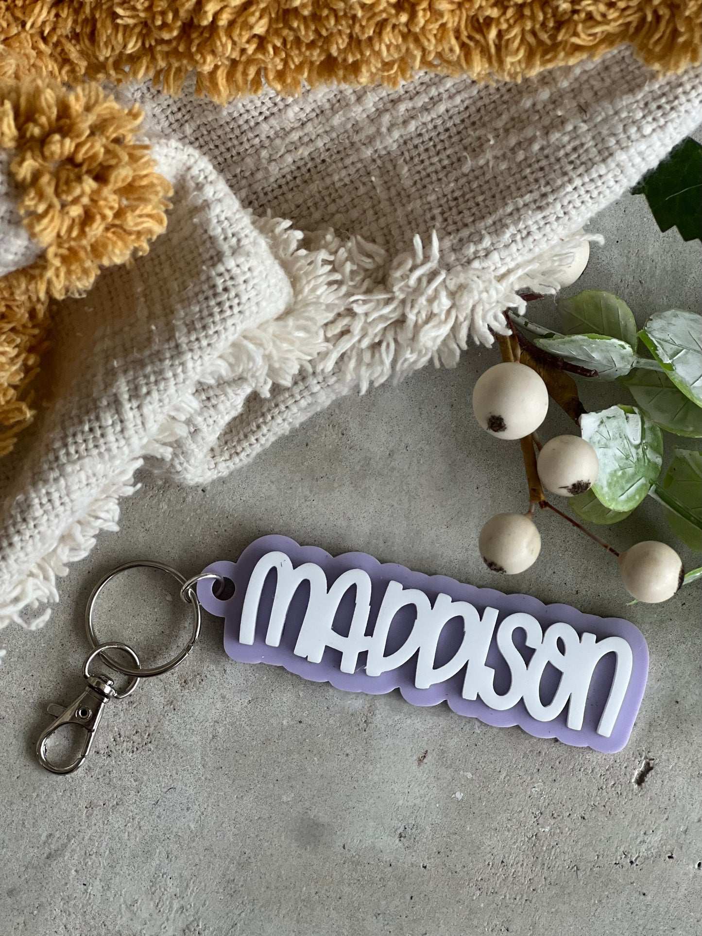 Personalised name tag