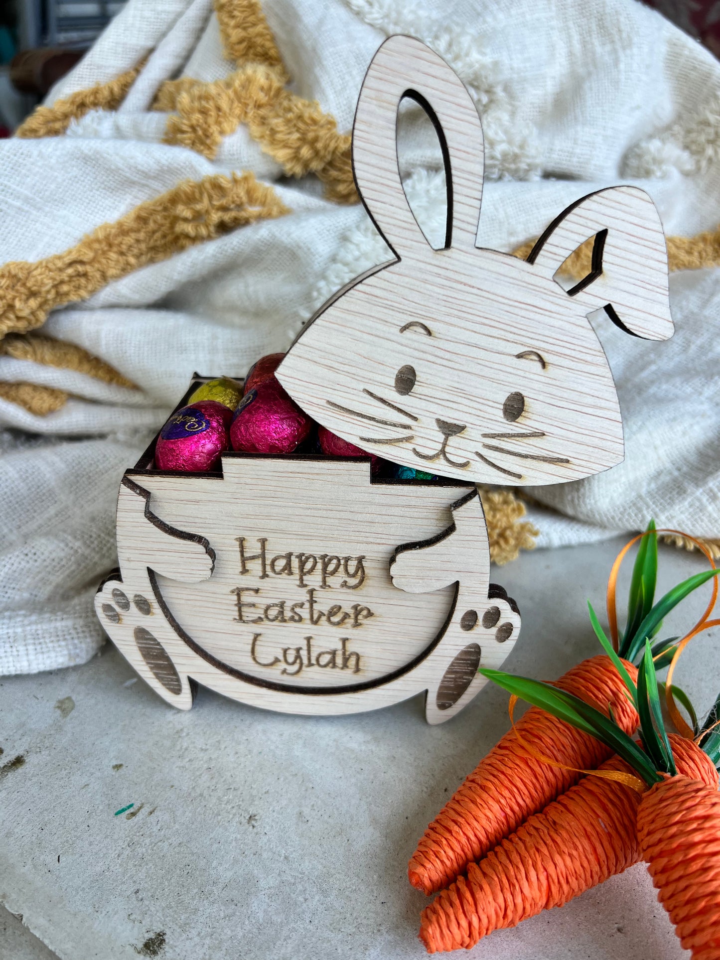 Personalised Easter Bunny Box