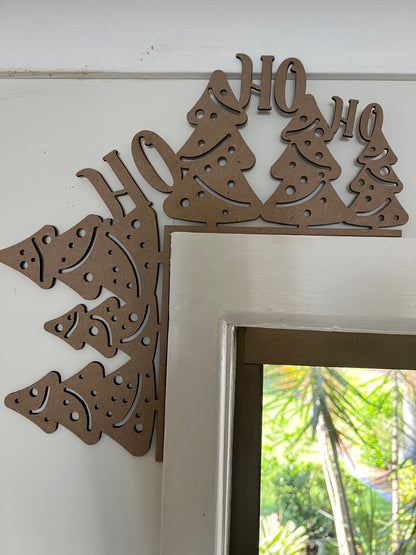 Christmas Unpainted  Door and Window Hangers