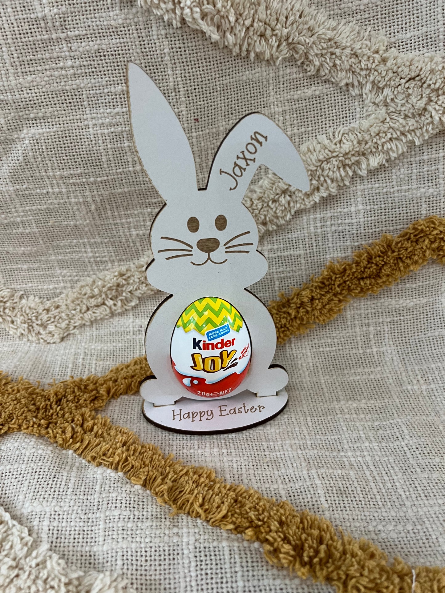 Personalised Easter Bunny Egg Holder