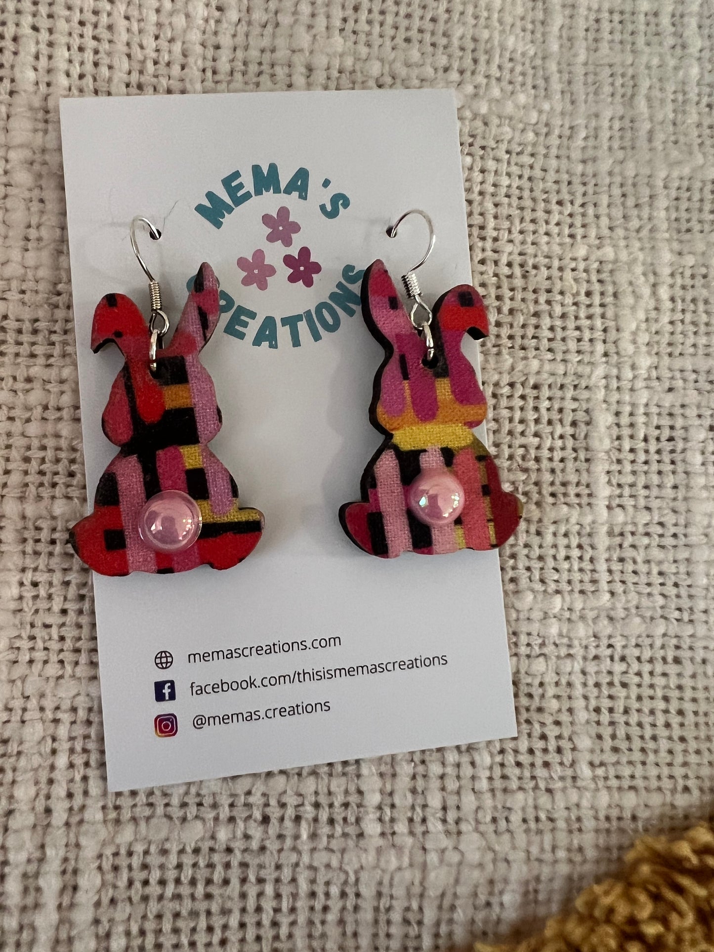 Easter Bunny Earings