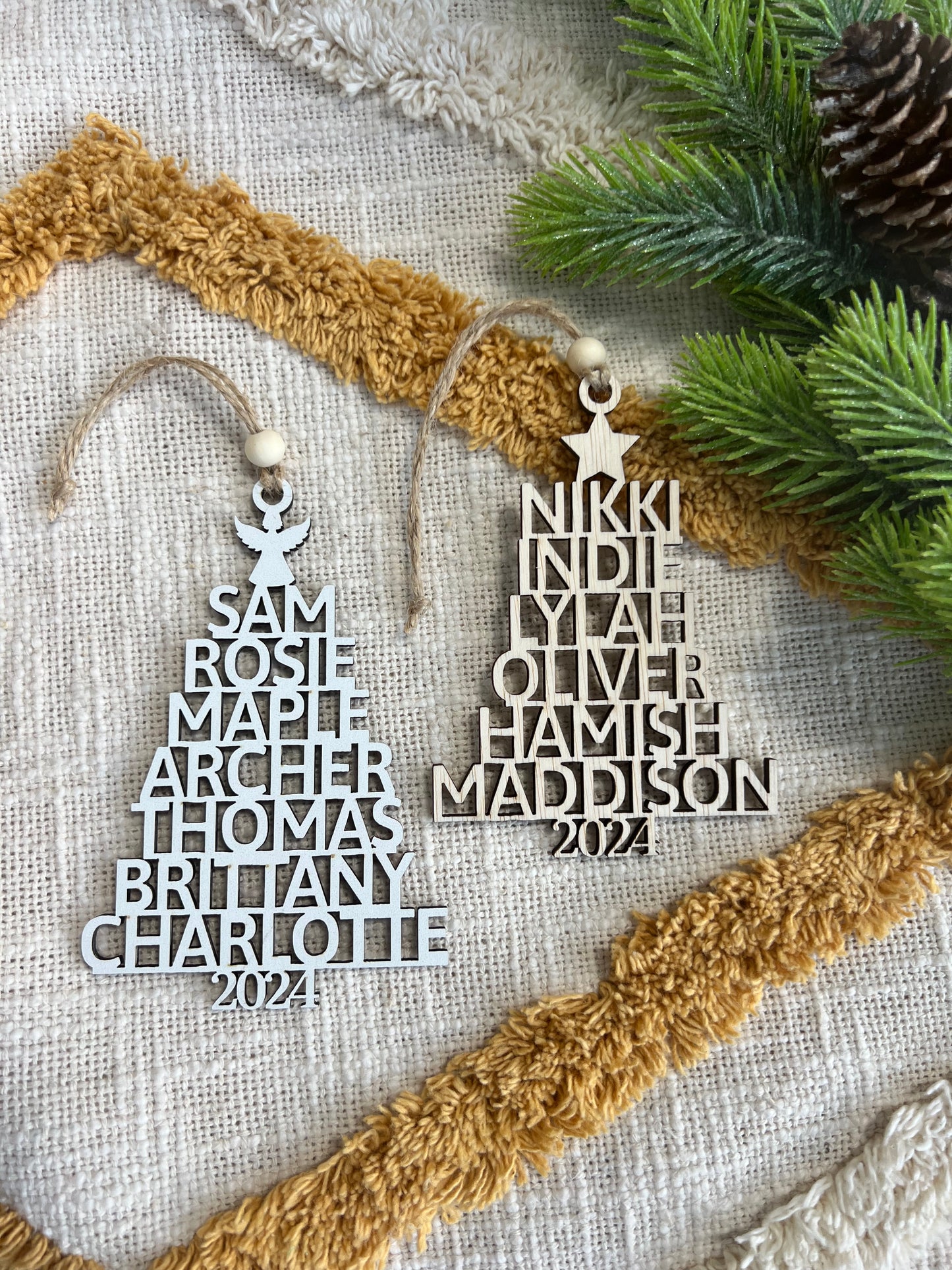 Personalised Christmas Tree Ornament