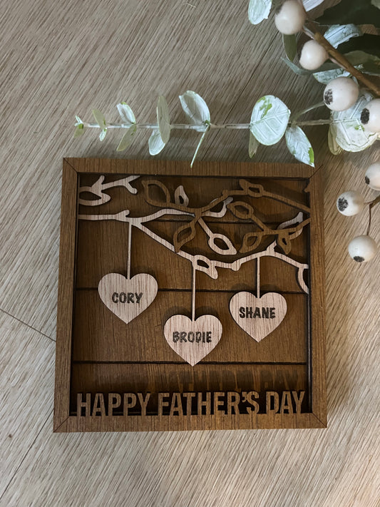 Personalised Father's Day Frame