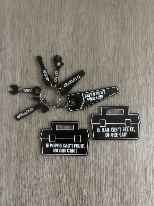 Personalized Father's Day Keychain's