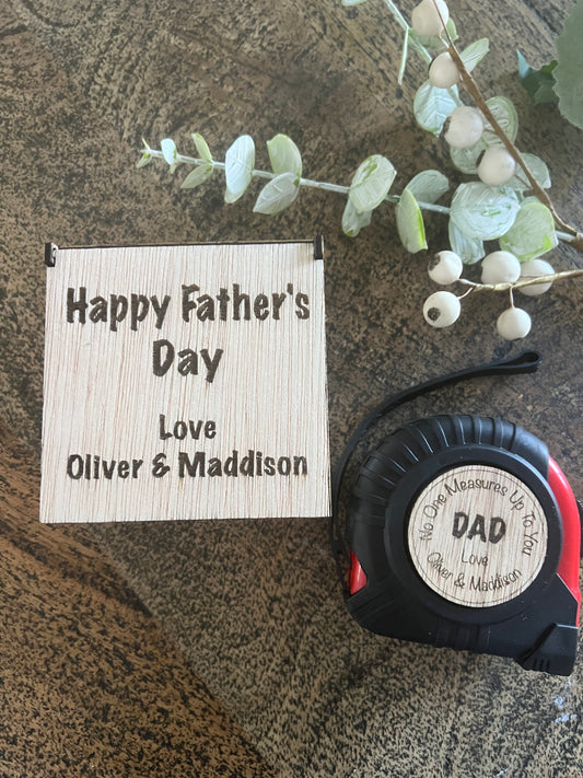 Father's Day Tape Measure