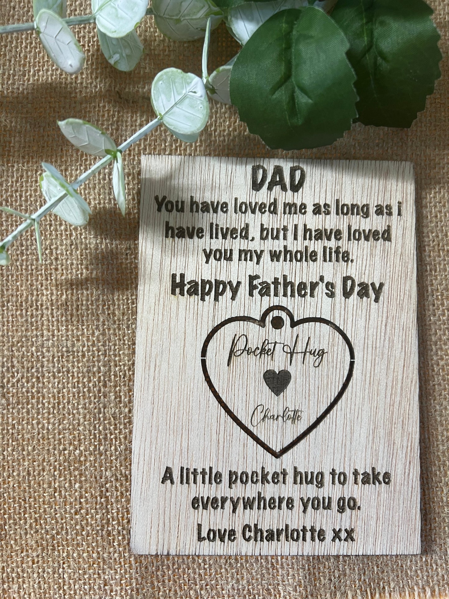 Father's Day Pocket Hug