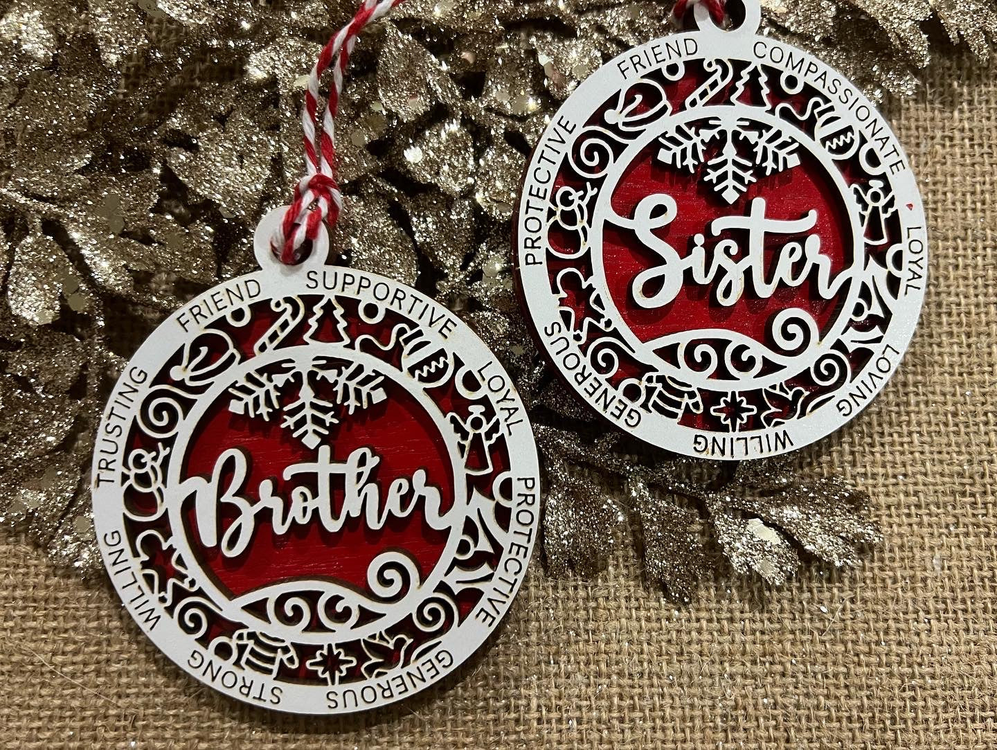 Personalised Christmas Ornaments