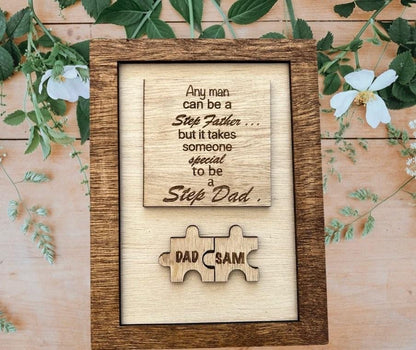 Father's Day Puzzle Frame