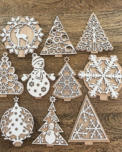 Christmas Engraved Ornaments