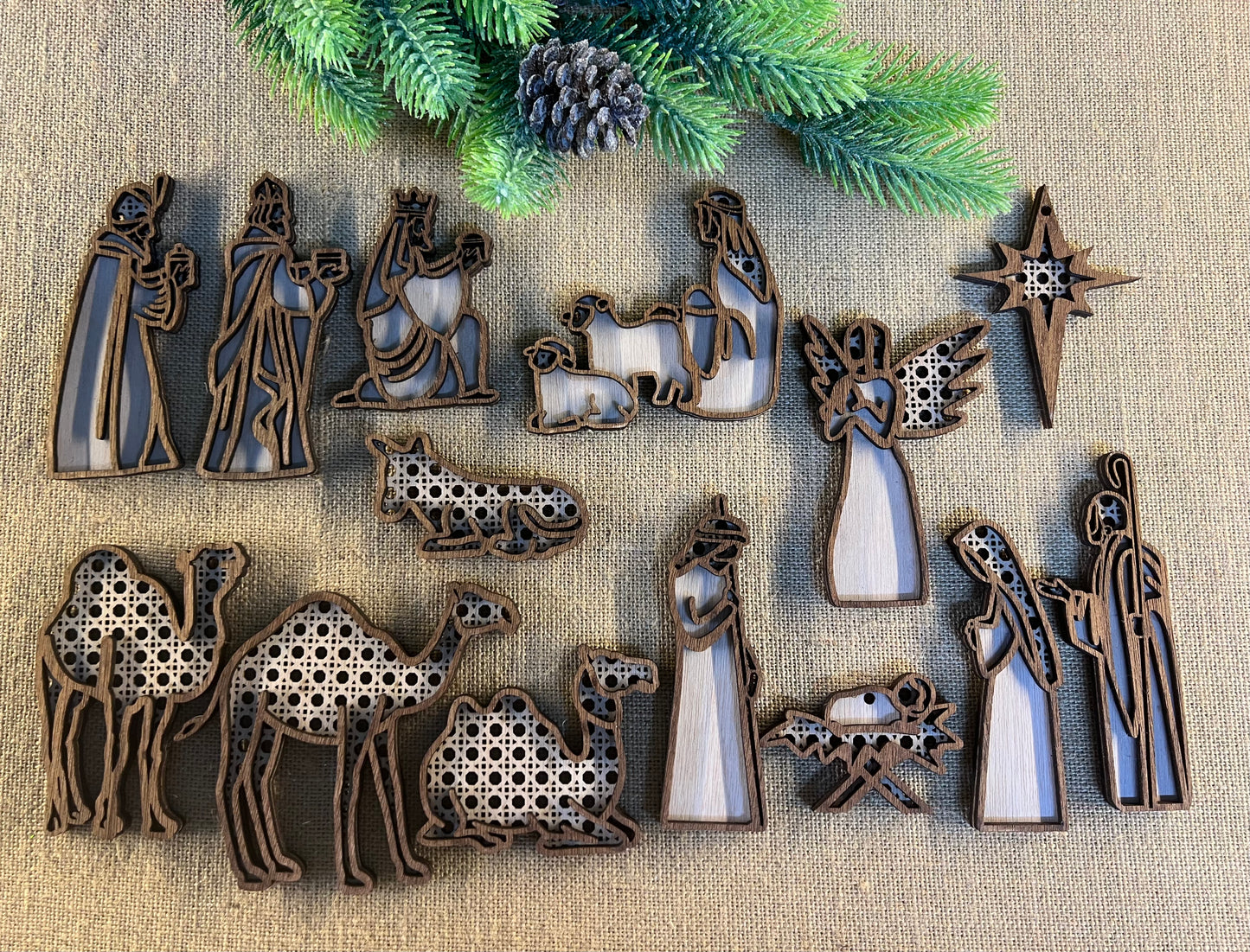 Christmas Nativity Ornaments