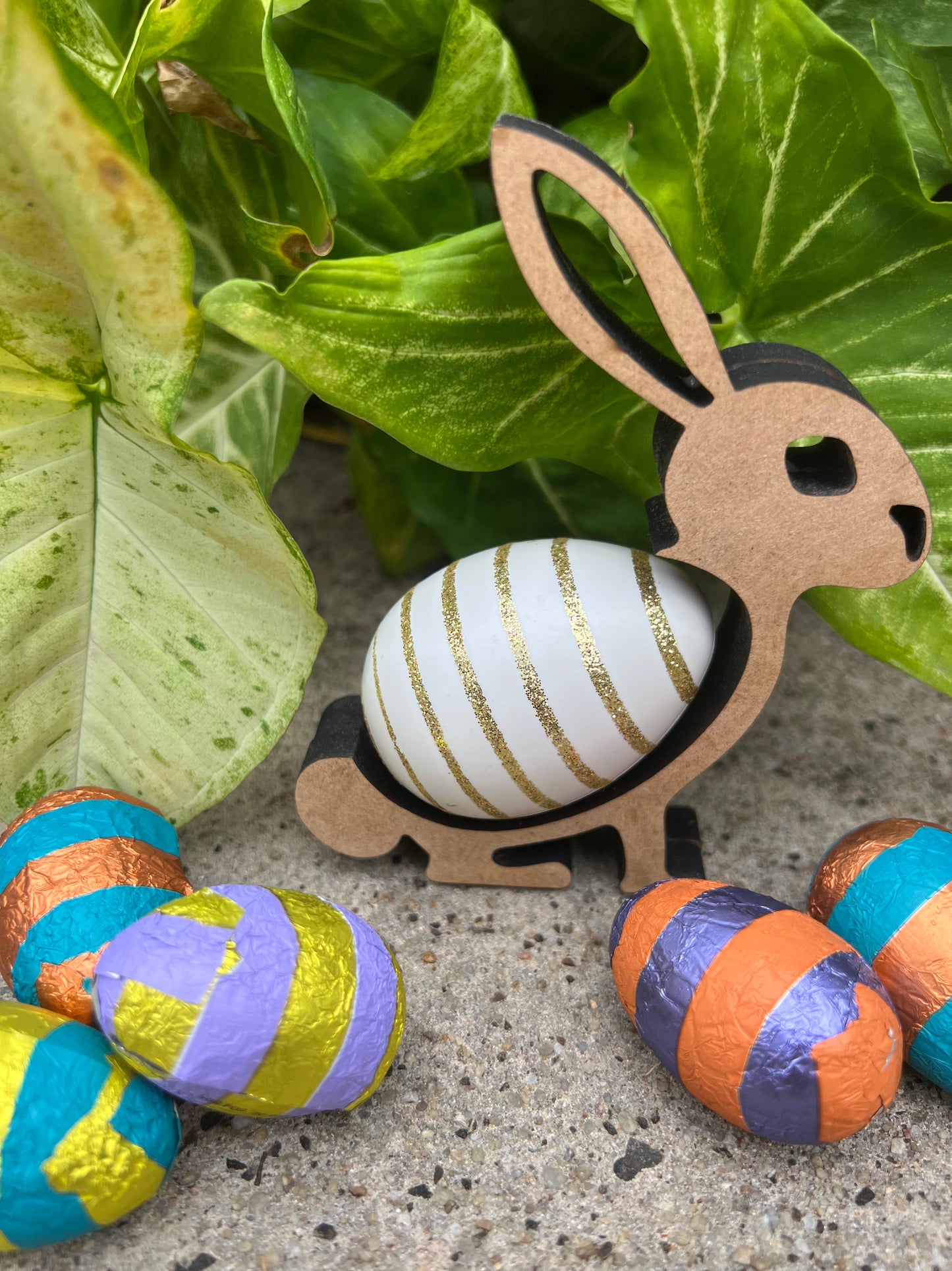 3D Easter Bunny Egg Holder