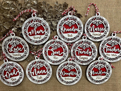 Personalised Christmas Ornaments