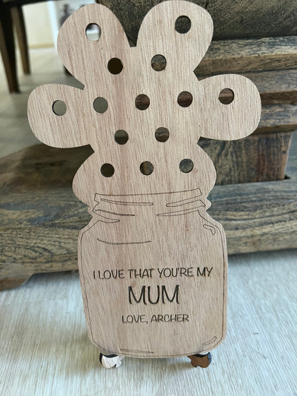 Personalised Mother's Day Vase